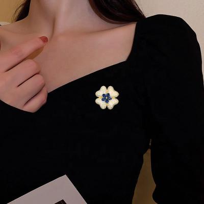 China Brooch DIY Design Brooch Women's Brooch Internet Brooch Luxury Fashion Jewelry Elegant Celebrity Women's Brooch Shirt for sale