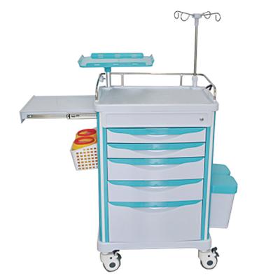 China Cheap Plastic Medicine Plastic Drug Delivery Trolley Medicine Medical Clinic Emergency Medical Clinic ABS China Dispensing Trolley for sale