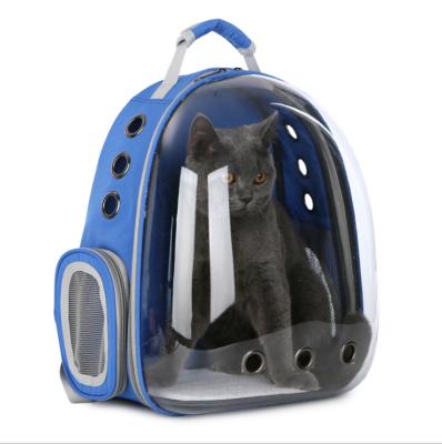 China Amazon New Design Sustainable Pet Supplies Fashion Cat Space Capsule Cat Bag Capsule Pet Backpack Wholesale en venta