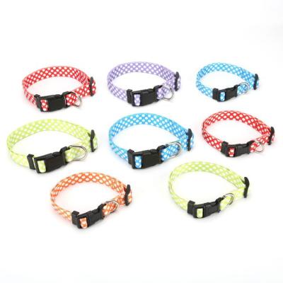 China Custom Made Copy Newest Personalized Padded Pet Collar Supplies Wholesale Fashion Washable Dog Collar for sale