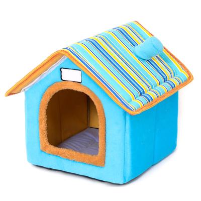 China Viable Hot Sale Cute Cat Dog Pets House High Quality Custom Made Luxury Camping Small Cat House for sale