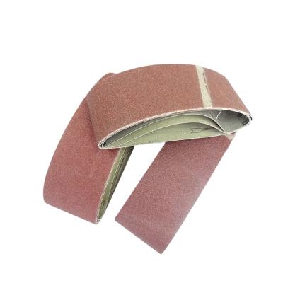 China For polishing and stainless steel metal aluminum oxide abrasive lap and emery sand flush joint paper abrasive belt for metal for sale