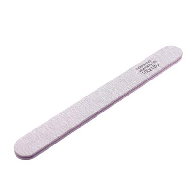 China Nail Care or Promotion Fine Quality Manufacture 178*19*4mm Half Moon Professional Zebra Mini Metal Nail File for sale