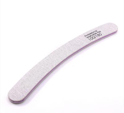 China Fashionable Hot Sale New Arrivals Nail Care Promotion Half Moon High Quality Nail Files for sale