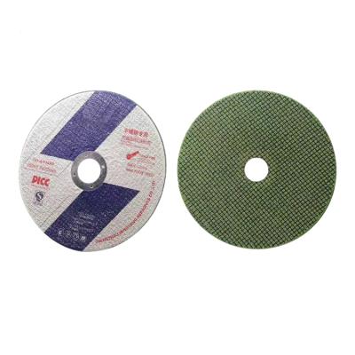 China Hot Sale Presion Clean Cutting Products Aluminum Oxide 125*1.6*22mm Metal Abrasive Cutting Disc for sale