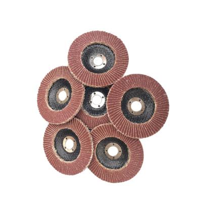 China Various Metal Grinding Low Price Guaranteed Quality Aluminum Oxide 125*22.23mm Abrasive Fin Disc for sale