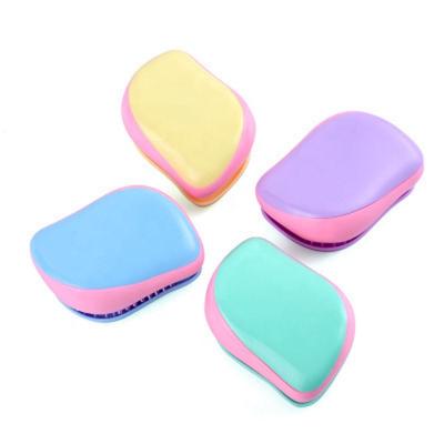 China Designs Anti-Static Massage Shunfa TTT Mini Portable Comb Factory Wholesale High Quality Candy Color Comb for sale