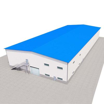 China 2021 Modern Steel Low Cost Prefab Metal Storage Building Warehouse for sale