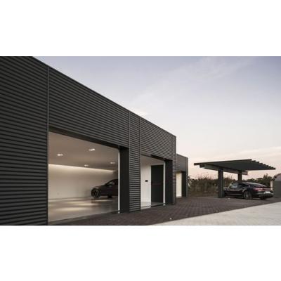 China Modern Prefab Portable Metal Warehouse Double Steel Car Park Support Factory Building Garage For Sale for sale