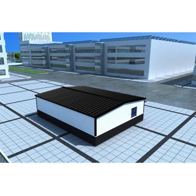 China Chinese Easy Assemble Prefab Metal Self Storage Low Cost Steel Construction Car Warehouse For Sale Cheap Parking Lot for sale