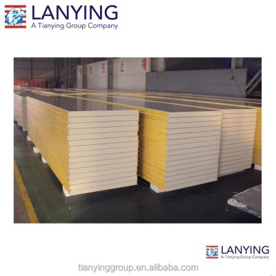 China Metal/Polyurethane/PIR PU Sandwich Panel Isopanel Panel Insulated Panel Price For Wall for sale