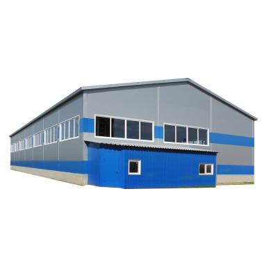 China Warehouse / Workshop Steel Structure Building Prefab Steel Structure Lightweight Warehouse for sale