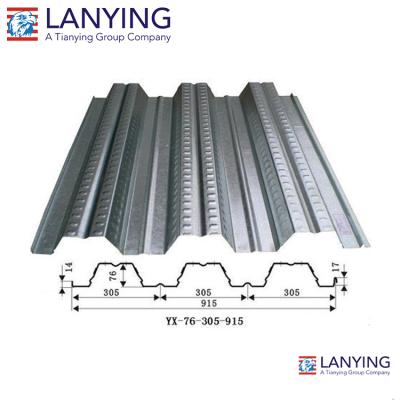 China Metal Floor Decking Composite Plate Galvanized Steel Sheet for sale