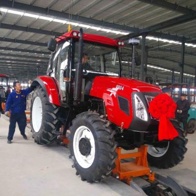 China Farms 120hp 1204 Farm Tractor With YTO Engine AC Cab for sale