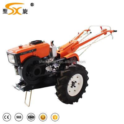 China Farms Two Wheels 8hp-20hp Small Hand Walking Tractor For Hot Sale for sale