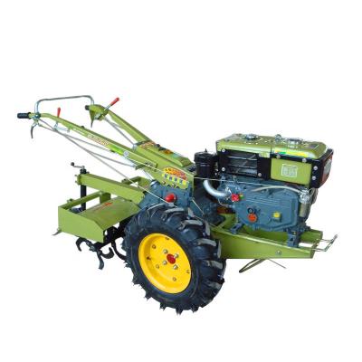 China Cultivate 10hp mini walking tractor agricultural machine with best price for sale