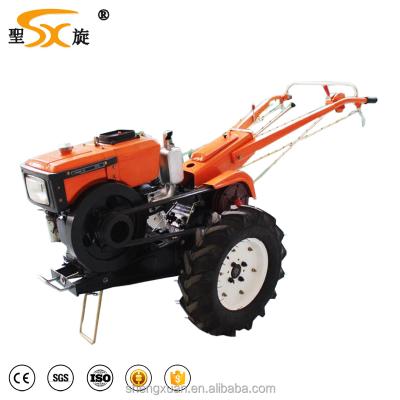 China Newest Multifunctional Farm Tractor 8hp 2 Wheels Micro Micro Hand Walking Tractor for sale