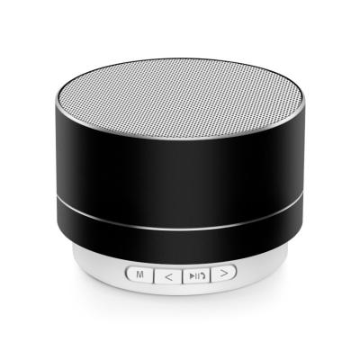 China 2021 Hot Sale A10 Mini Wireless Speaker Manufacturer Factory Black Color Cheap Portable Wireless Speaker Support TF for sale