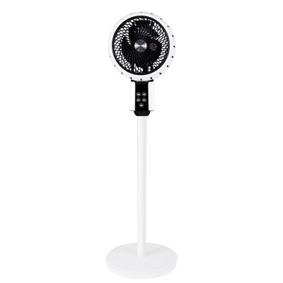 China Fast And Convenient Wholesale Electric Rechargeable Cooling Stand Portable Telescopic Remote Control Fan for sale