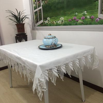 China Roving Fabric MOHAP Best Selling Customized Embroidery Table Covers Table Cloth Runner Doily Place Mat for sale