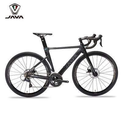 China JAVA SILURO 3 Carbon Fiber Road Bike 18 Speed ​​Carbon Fiber Bicycle For Adult SILURO3 Aluminum Frame Carbon Fiber Disc Brake Front Fork for sale