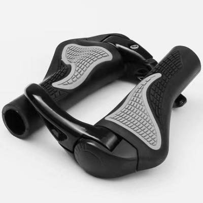 China Ergonomic Ergonomic Mountain Bikes Handlegrips Mountain Road Bicycle Handlebar Grips Grip Lock Grip Anti-Slip Rubber Cover for sale