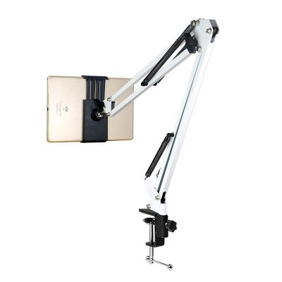 China 360 Degree Rotating Free Shipping Adjustable Long Arm Table Lazy Tablet Stand Mobile Phone Bracket Holder With 360 Degree Rotation for sale