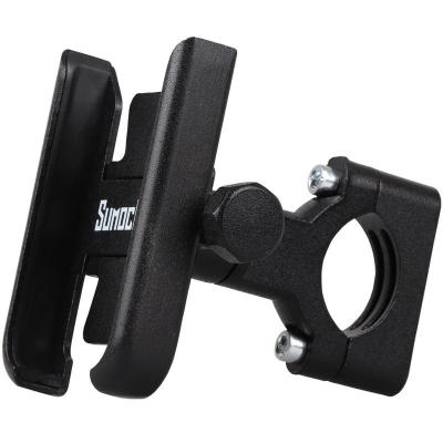 China 360 Degree Rotating 4-6.5 Inch Aluminum Mobile Bracket Motorcycle Bicycle Cell Phone Holder For Outdoor Riding for sale