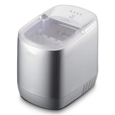 China Hotel New Develop 8min Fast Cooling Transparent Window Mini Ice Maker Machine for sale