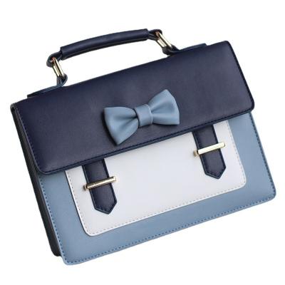 China High Quality Bow Handsome Girl's Fashionable Bridge Satchel Lolita Uniform Bag Custom Made Bag Handbag for sale