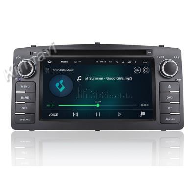 China Kirinavi WC-BD6205 Android Car Multimedia 10.0 for Toyota Corolla e120 car dvd gps navigation wifi 3g 6.2