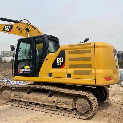 China heavy used us excavator cat diggers construction machinery 1.4mÂ ³ for sale