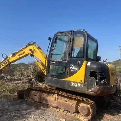 China Cheap price wholesale used earthmoving digger 5 Ton Excavator With Cabin 0.06-0.21m; ³ for sale