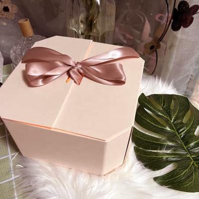 China Wholesale Price Baby Boxes Recycled Materials Gift Sets Ribbon Packaging Luxury Paper Gift Box With Double Door Cosmetic Packaging Box for sale