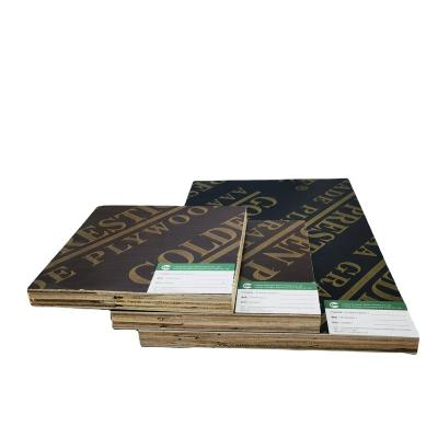 China Traditional film faced plywood 18mm manufacturer full plywood 18mm poplar core shuttering whole plywood for sale