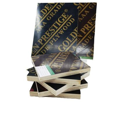 China Traditional Waterproof Plywood 20mm 18mm Production Film Faced Plywood With Any Color Film for sale