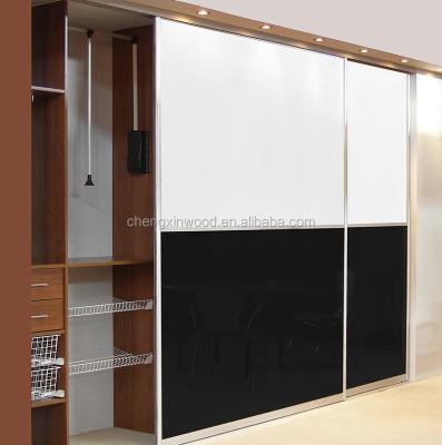 China PANEL Manufacturer Low Price Professional Sliding Door Bedroom Wardrobe for sale