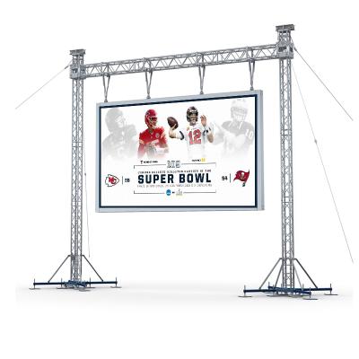 China Outdoor Advertising 500*500mm Full Color Outdoor Rental P4.81 Led Display Screen For Stage for sale