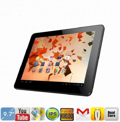 China 9,7 Mediados de Tablet PC de la voluta con 1G la RAM/16GB/cámara/WIFI/Bluetooth en venta