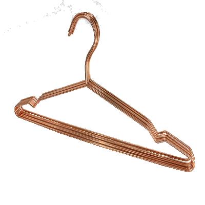 China Modern Hot Sale Space Saving Onder Stylish Underwear Pvc Coated Pants Metal Hanger for sale