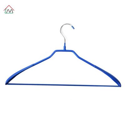 China Household Goods LM1024 Popular PVC Material Non Slip Coat Wire Hanger Eco - Friendly for sale