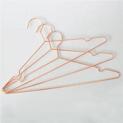 China LM1056 Wholesale Metal Color Wire Laundry Hangers Multiple Hangers for sale