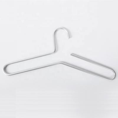 China New Style LM1010 Wardrobe Chrome Plated Aluminum Hanger for sale