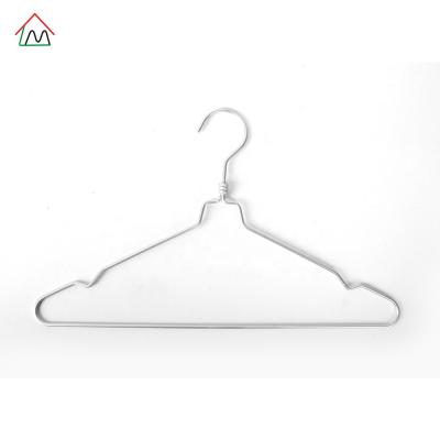 China Durable LM1007 Supermarket Metal Wire Non-Slip Hanger for sale