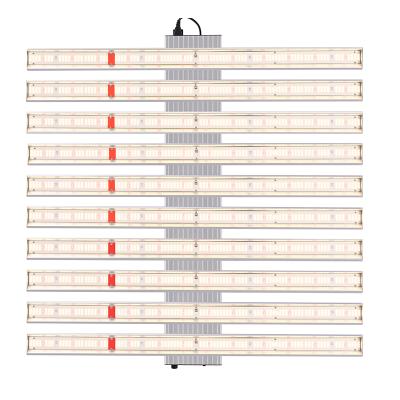 China Seed Starting USA Easy Install Hydroponics Commercial Waterproof Dimmable Plant Grow LED Light for sale