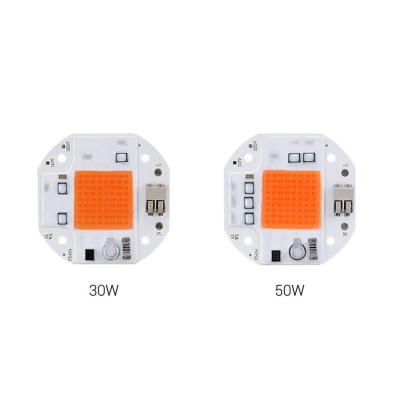 China Factory Grow Light Source 380nm-840nm Full Spectrum COB Light High Quality Factory Grow Light Source LED Chip for sale