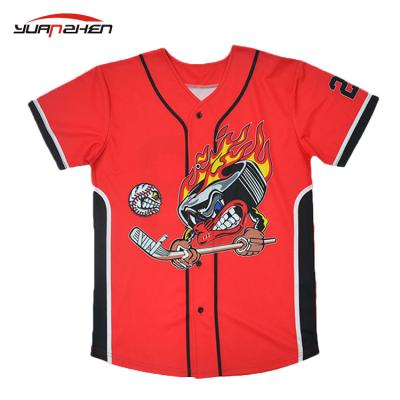 China Wholesale Antibacterial Colored Sublimation Printing Men Mask Custom Plain Baseball Tank Top Shirt for sale