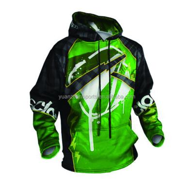 China Anti-pilling Custom Design Sublimation Print Fleece Hoodie for sale