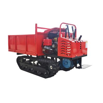 China China Mini Dumper 1.5 Ton Diesel Mini Crawler Dumper Hauler 1350*1050*400mm for sale