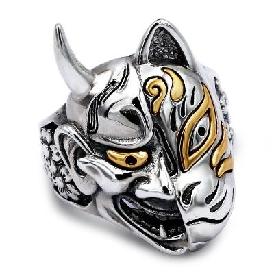 China S925 Sterling Silver Jewelry Prajna Bring Waterproof/Sweat Resistant/Allergy Resistant Chic Personality Retro Thai Silver Male Creative Width Resistant/Colorless Men's Rings for sale